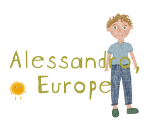 A boy, Alessandro, from Europe is standing